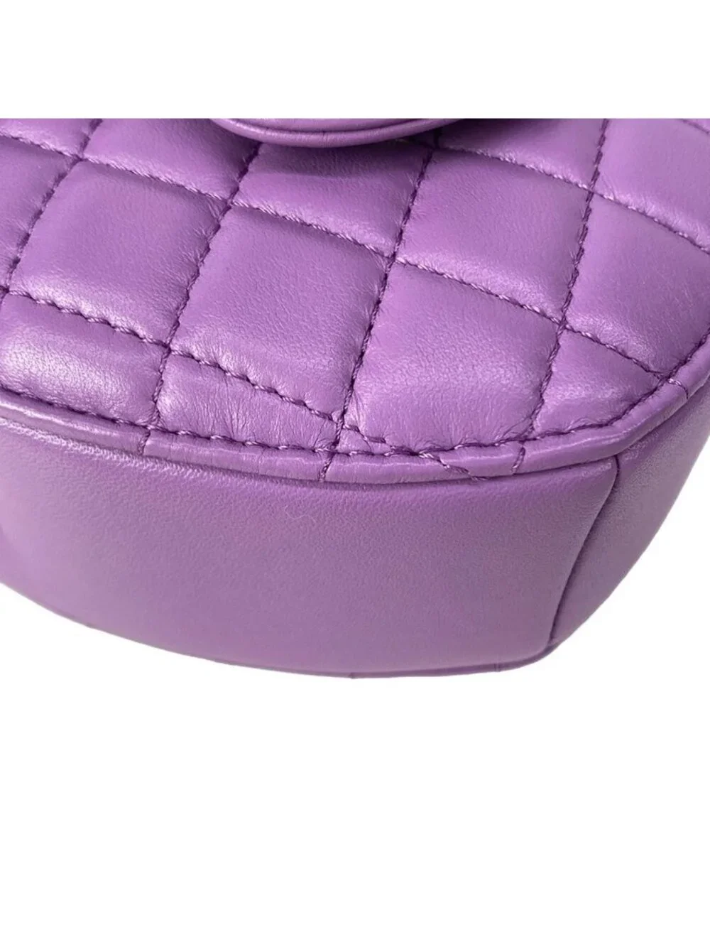 Chanel Shoulder Bag Quilted Heart